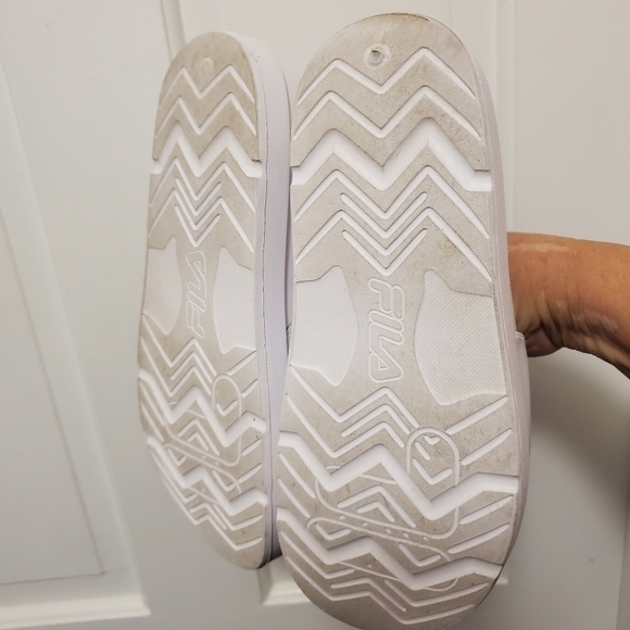 FILA DRIFTER BOLD NAVY/WHITE/RED SLIDES SIZE 6 - Picture 7 of 11